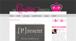Desktop Screenshot of creativeprincessbrandi.com